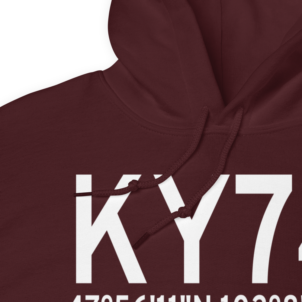 Parshall Hankins Airport (KY74) ICAO Hoodie Sweatshirt 