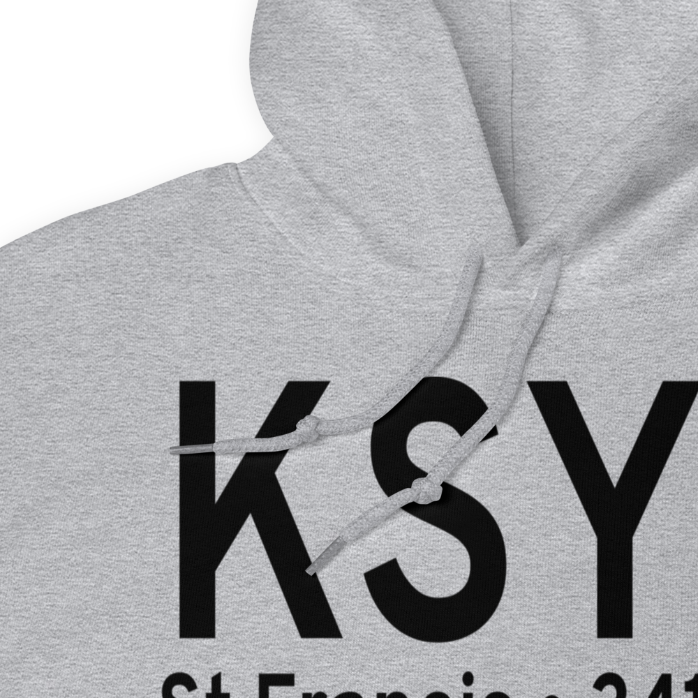 Cheyenne County Municipal Airport (KSYF) ICAO Hoodie Sweatshirt 