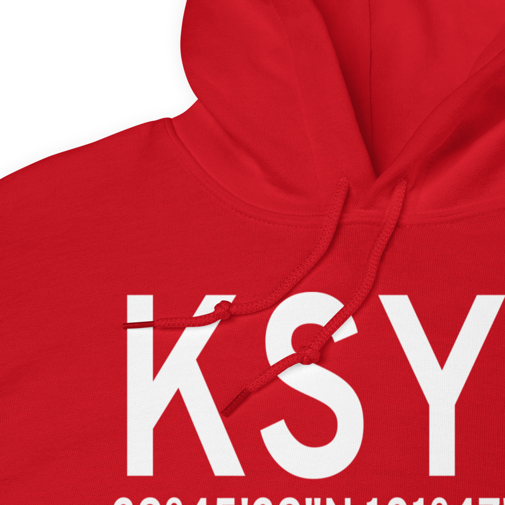 Cheyenne County Municipal Airport (KSYF) ICAO Hoodie Sweatshirt 