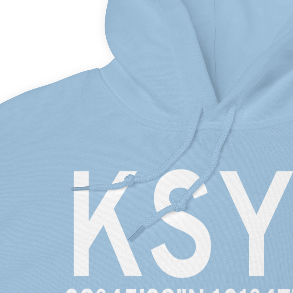 Cheyenne County Municipal Airport (KSYF) ICAO Hoodie Sweatshirt 