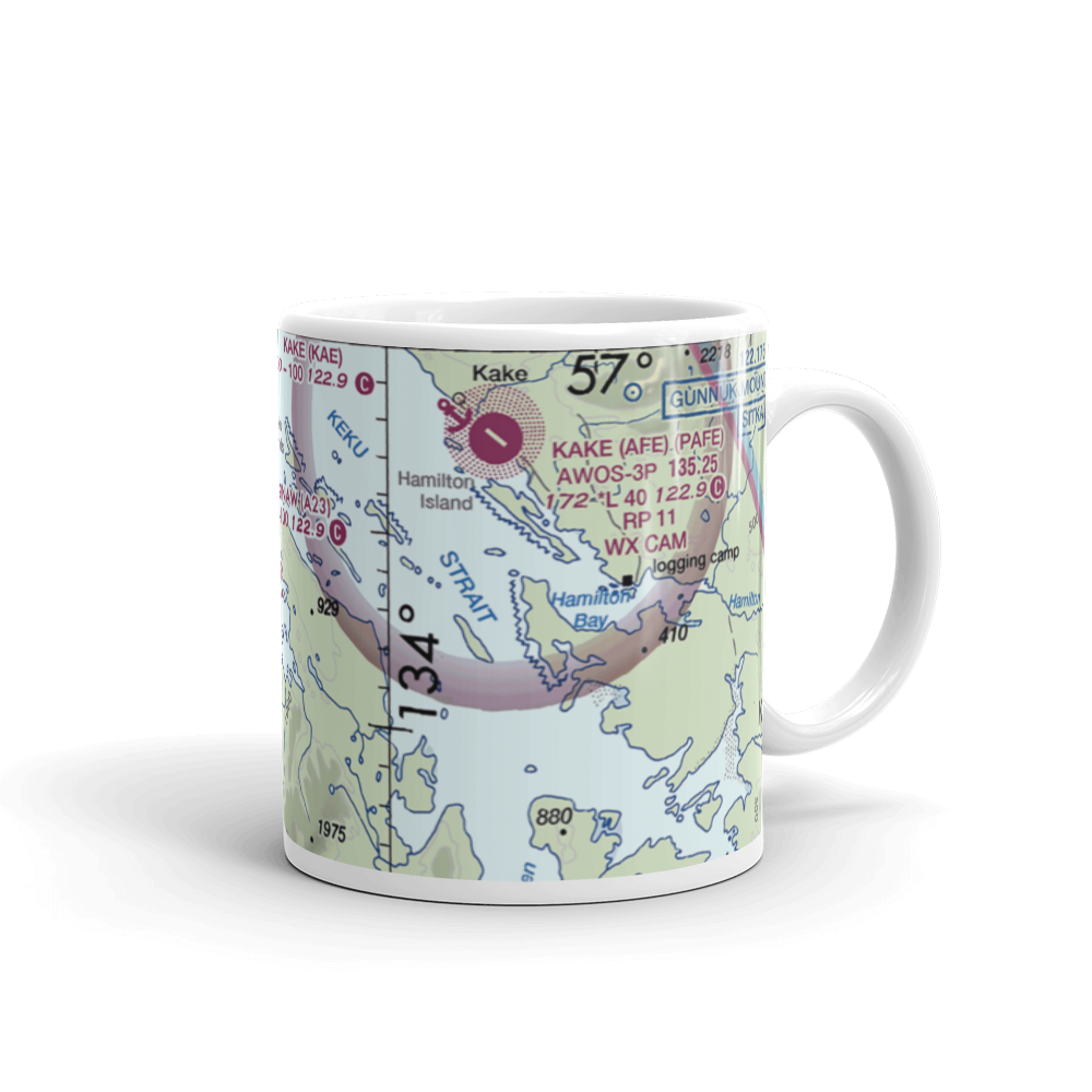Saginaw Seaplane Base (A23) VFR Sectional  Mug 