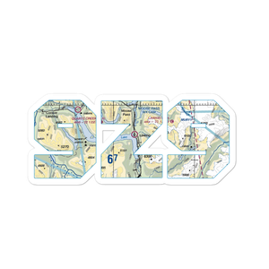 Lawing Airport (9Z9) VFR Sectional Sticker