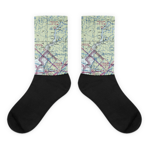 Kvichak /Diamond J/ Airport (9Z7) VFR Sectional Socks