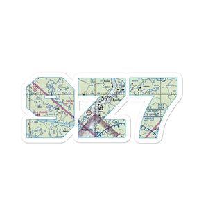Kvichak /Diamond J/ Airport (9Z7) VFR Sectional Sticker