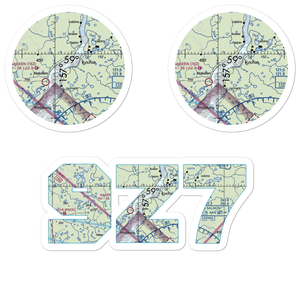 Kvichak /Diamond J/ Airport (9Z7) VFR Sectional Sticker Pack
