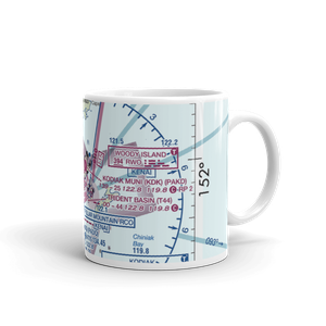 Kodiak /Lilly Lake/ Seaplane Base (9Z3) VFR Sectional  Mug