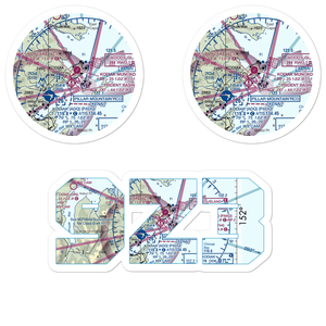 Kodiak /Lilly Lake/ Seaplane Base (9Z3) VFR Sectional Sticker Pack