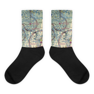 Simpson Airport (9W3) VFR Sectional Socks