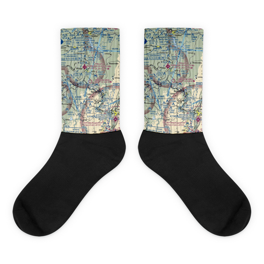 Simpson Airport (9W3) VFR Sectional Socks 