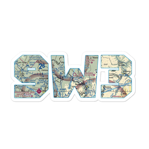 Simpson Airport (9W3) VFR Sectional Sticker