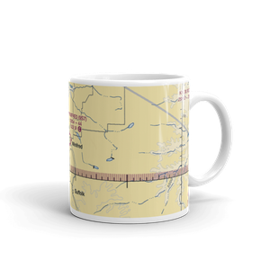 Winifred Airport (9S7) VFR Sectional  Mug
