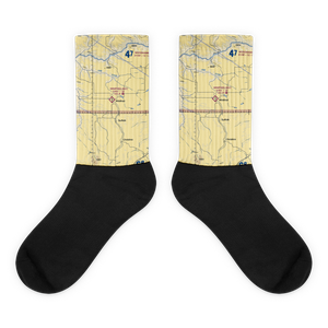Winifred Airport (9S7) VFR Sectional Socks