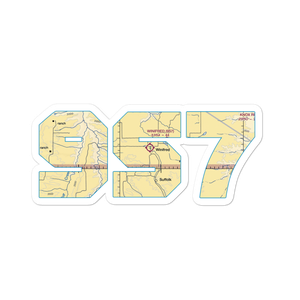 Winifred Airport (9S7) VFR Sectional Sticker