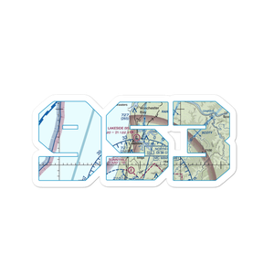 Lakeside State Airport (9S3) VFR Sectional Sticker