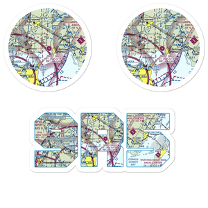Hunt Airport (9R5) VFR Sectional Sticker Pack