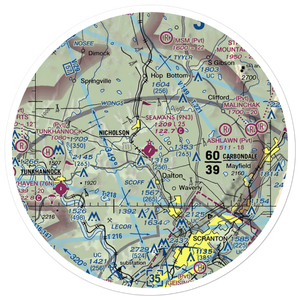 Seamans Field (9N3) VFR Sectional Sticker (30 mile)
