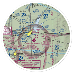 Patty Field (9K6) VFR Sectional Sticker (30 mile)