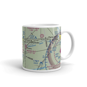 Chase County Airport (9K0) VFR Sectional  Mug