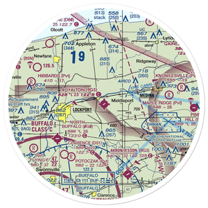 Royalton Airport (9G5) VFR Sectional Sticker (30 mile)