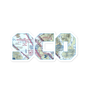 Peninsula Point Pullout Seaplane Base (9C0) VFR Sectional Sticker