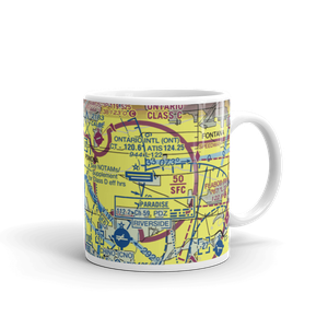 Pomona Superior Court Heliport (99L) VFR Sectional  Mug