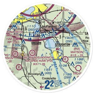 Quams Marina Seaplane Base (99C) VFR Sectional Sticker (20 mile)