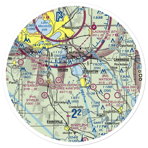 Quams Marina Seaplane Base (99C) VFR Sectional Sticker (30 mile)