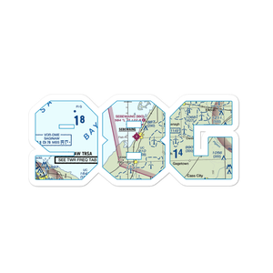 Sebewaing Township Airport (98G) VFR Sectional Sticker