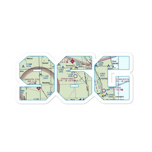 Cowley Field (96G) VFR Sectional Sticker