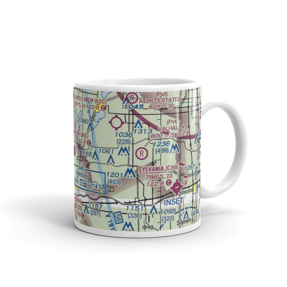 Fox River Airport (96C) VFR Sectional  Mug 