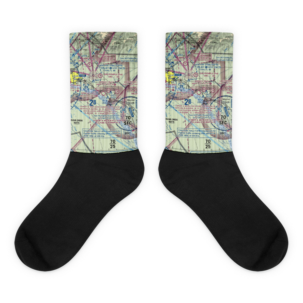 Bradley Sky-Ranch Airport (95Z) VFR Sectional Socks 