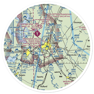 Vac Heliport (92R) VFR Sectional Sticker (30 mile)