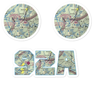 Chilhowee Gliderport (92A) VFR Sectional Sticker Pack