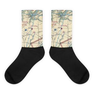 Mansfield Airport (8W3) VFR Sectional Socks