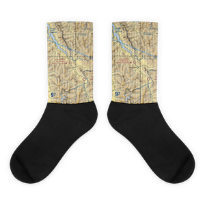 Spotted Bear /Usfs/ Airport (8U4) VFR Sectional Socks