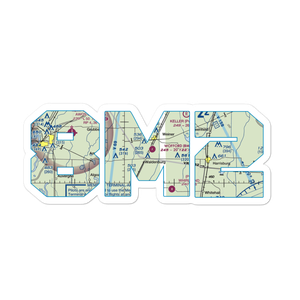 Sally Wofford Airport (8M2) VFR Sectional Sticker