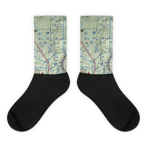 Yates Center Airport (8K5) VFR Sectional Socks