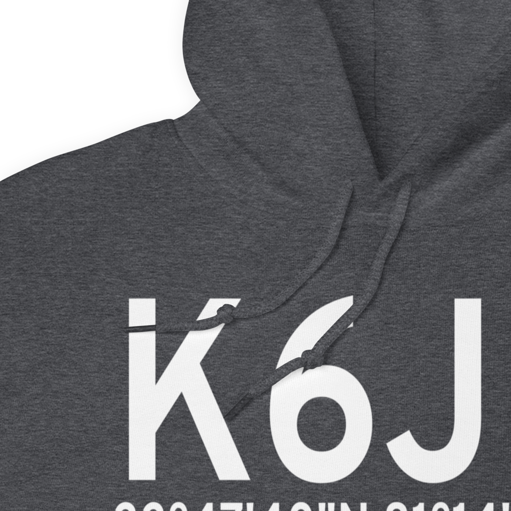 Lexington County Airport (K6J0) ICAO Hoodie Sweatshirt 