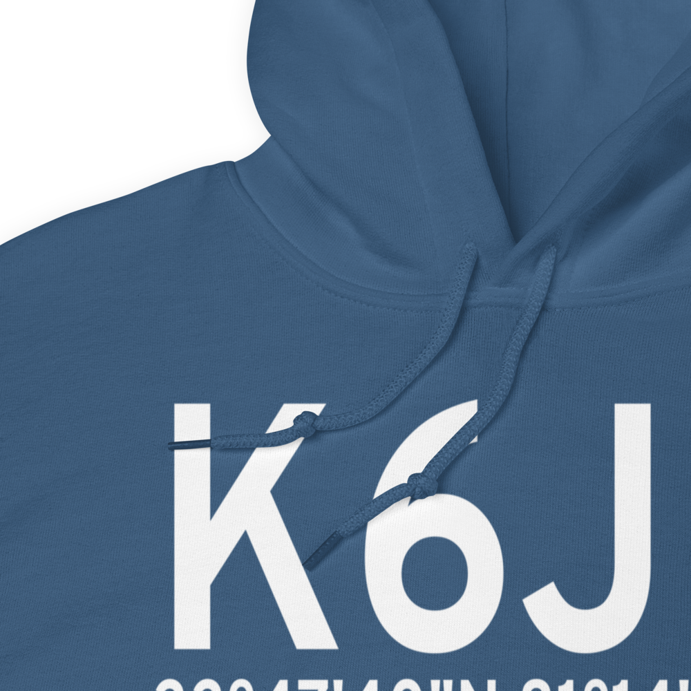Lexington County Airport (K6J0) ICAO Hoodie Sweatshirt 