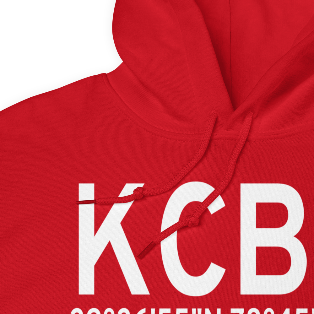 Greater Cumberland Regional Airport (KCBE) ICAO Hoodie Sweatshirt 