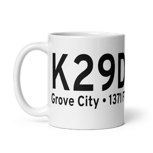Grove City Airport (K29D) ICAO Mug