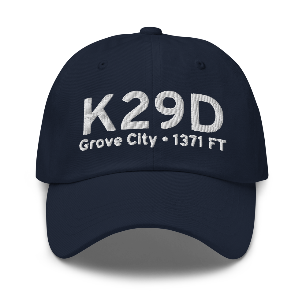 Grove City Airport (K29D) ICAO Hat 