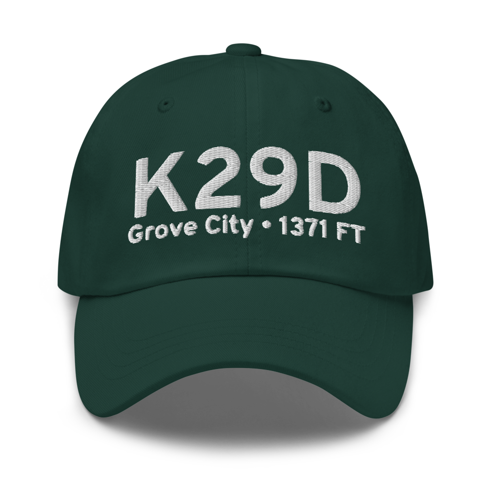 Grove City Airport (K29D) ICAO Hat 