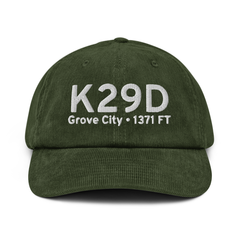 Grove City Airport (K29D) ICAO Hat 