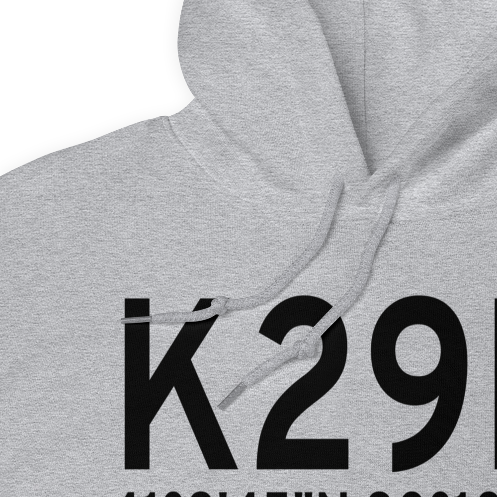 Grove City Airport (K29D) ICAO Hoodie Sweatshirt 