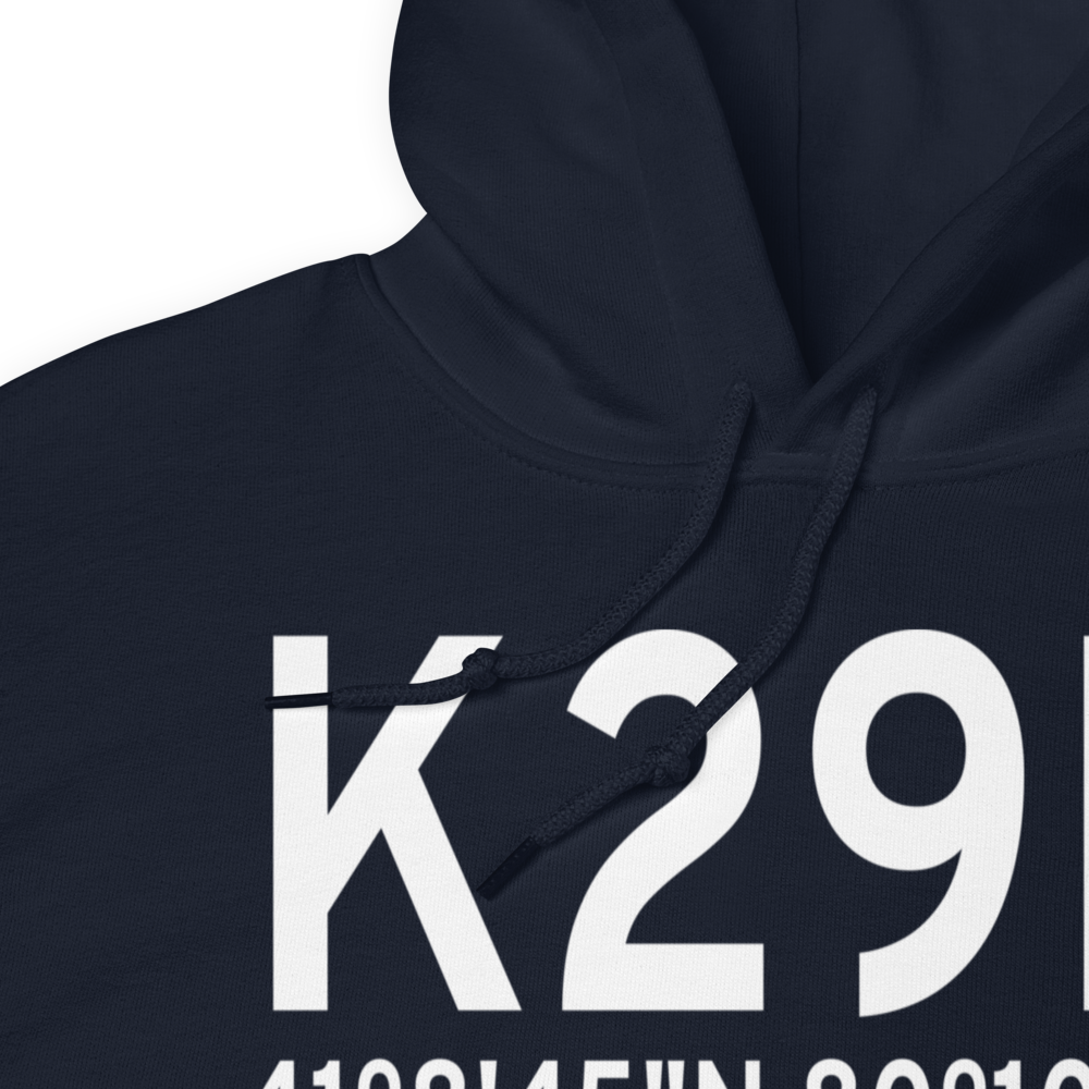 Grove City Airport (K29D) ICAO Hoodie Sweatshirt 