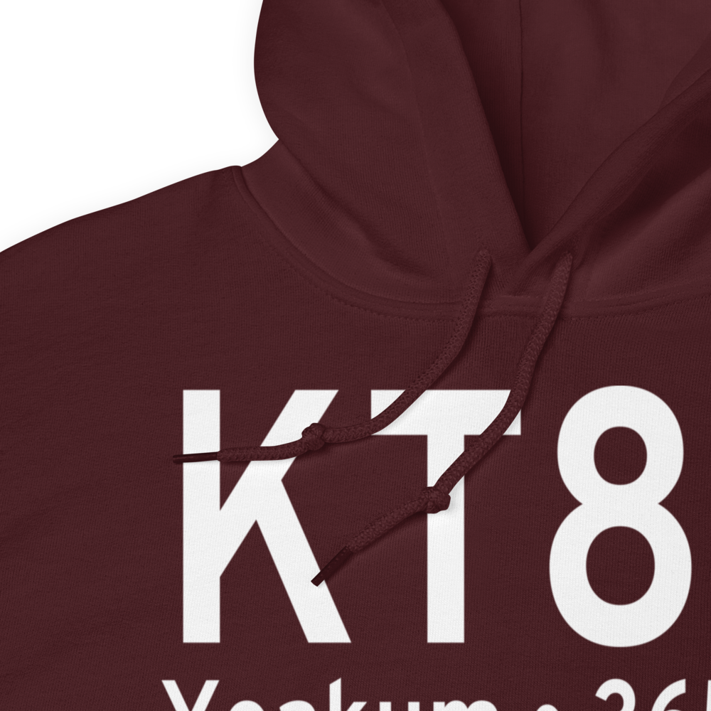 Yoakum Municipal Airport (KT85) ICAO Hoodie Sweatshirt 