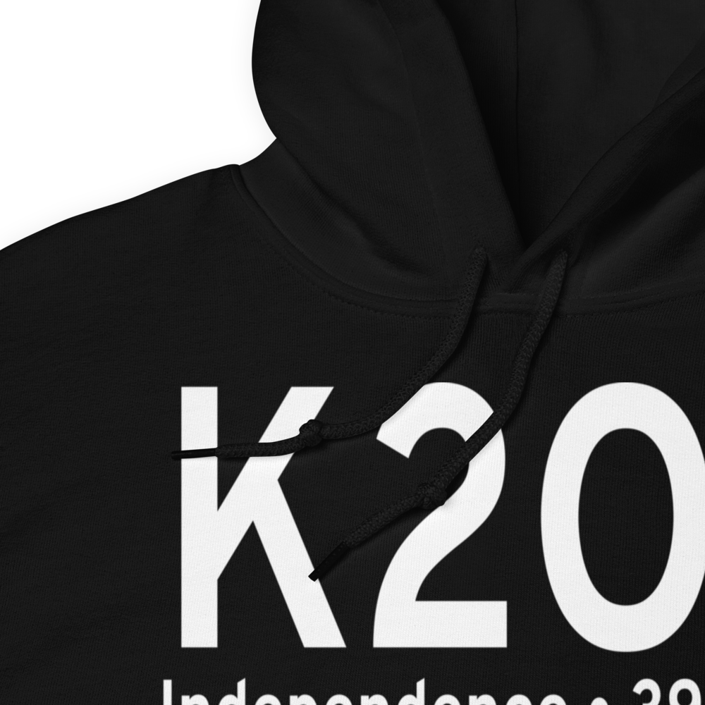 Independence Airport (K2O7) ICAO Hoodie Sweatshirt 