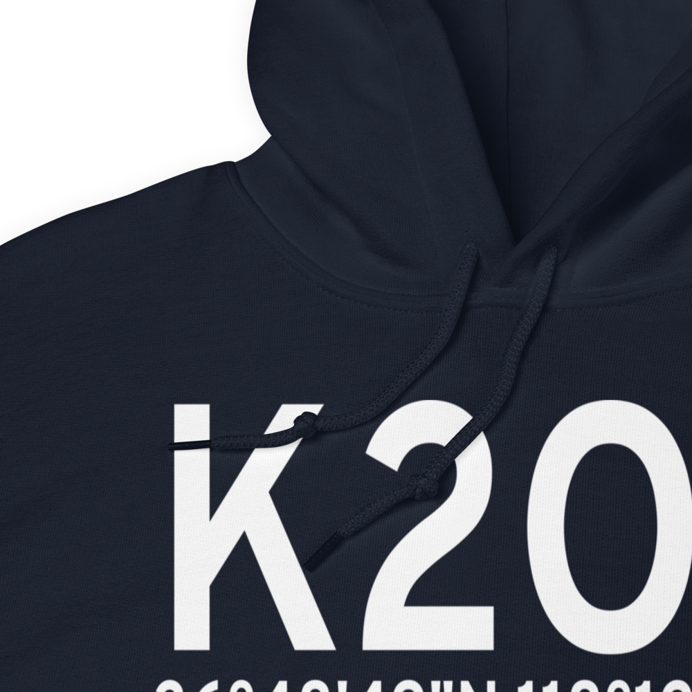 Independence Airport (K2O7) ICAO Hoodie Sweatshirt 
