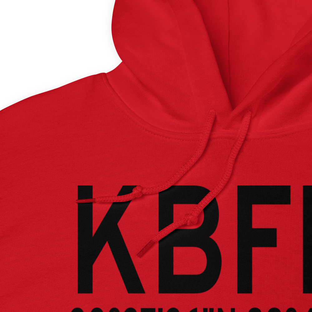 Mobile Downtown Airport (KBFM) ICAO Hoodie Sweatshirt 